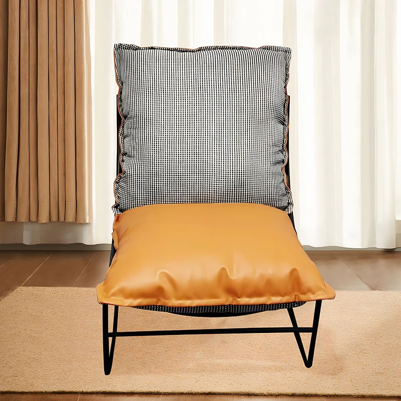 Leisure sofa can lie can sleep recliner light luxury balcony home leisure bedroom single sofa