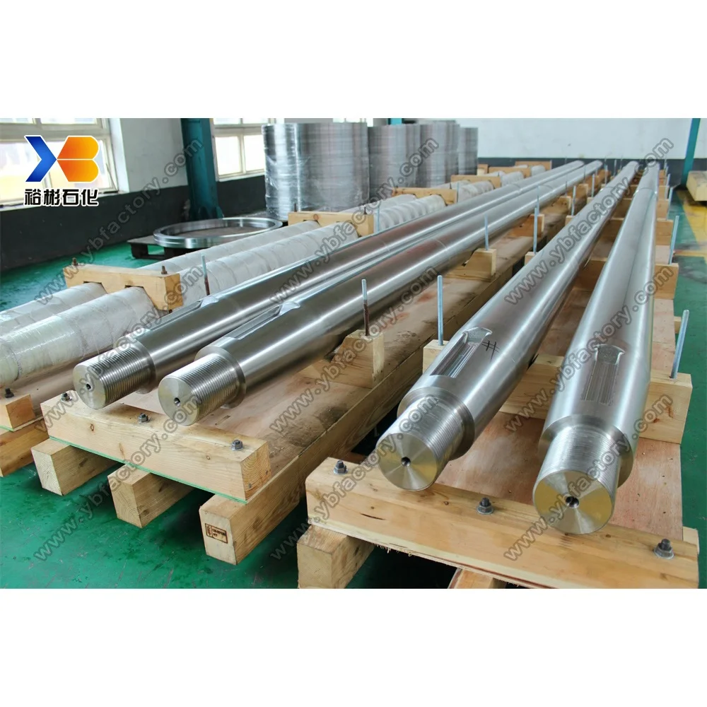 Custom Machined  Ship Spare Parts Propeller Shaft According to Drawing