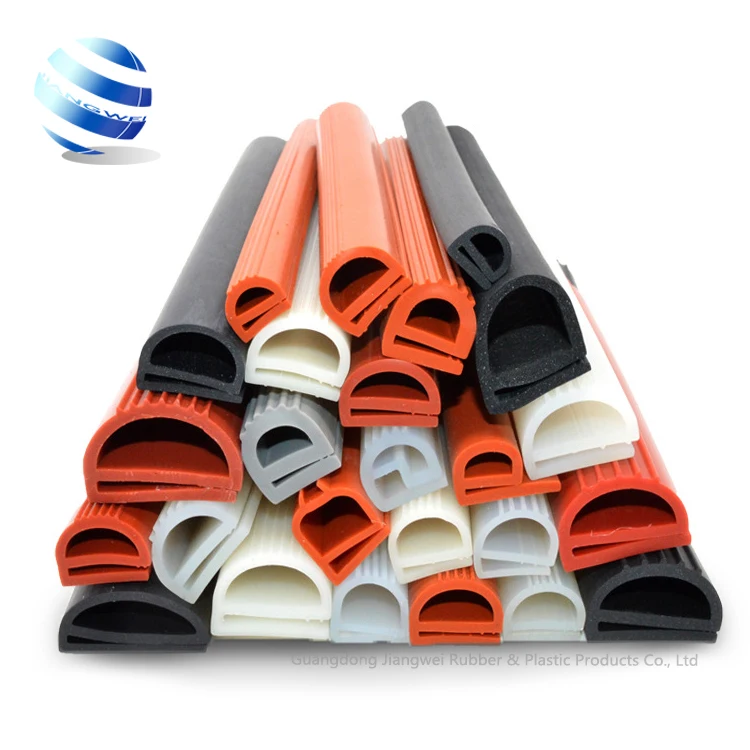 heat resistant high temperature red transparent oven silicone rubber door seal strip gasket for oven door seals