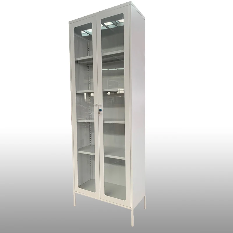 Home furniture super capacity modern iron cupboard steel material storage cabinet with huge space Organizer