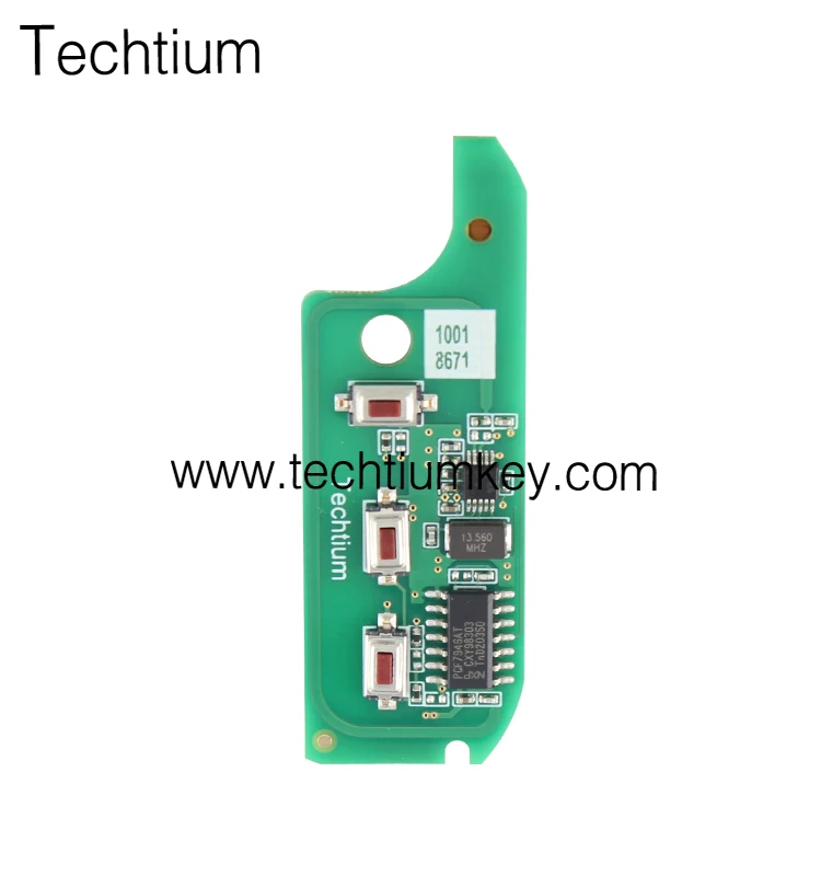 433 Mhz ID46 Chip 3 Buttons Flip Remote Car Key For Fiat Key 500 2006 2007 2013 car key