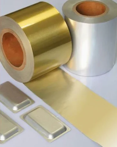 Pharmaceutical packing cold forming alu alu foil heat sealing OPA+AL+PVC blister alu foil PTP for capsules pills tablets package