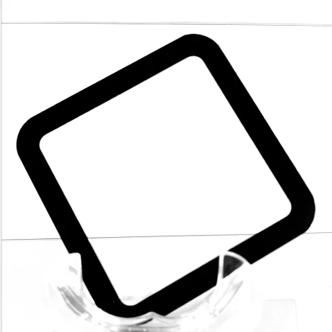 Custom shaped ultra thin tempered glass protector with silk printing