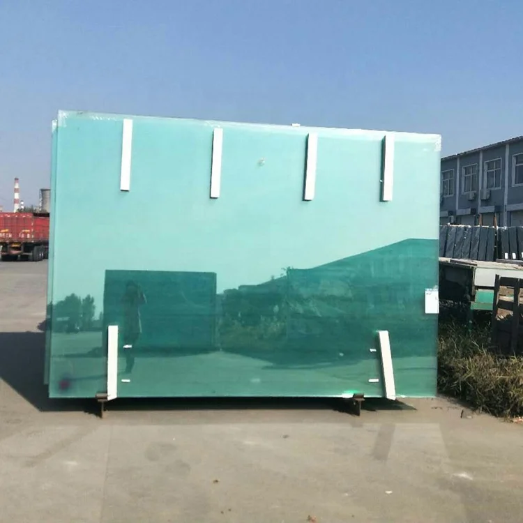 Custom Size 1mm 2mm 3mm 5mm 6mm Thickness Transparent Tempered Glass Sheet For Swimming Pool Building Glass