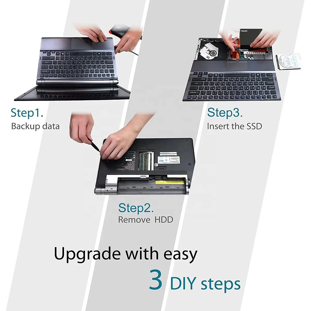 Philips ssd solid state disk 120GB 240gb 480GB 500gb 1TB 2TB OEM wholesale portable external hard drive
