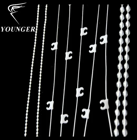 
 Пластмассовая нить для ювелирных украшений, шнур, круглые бусины, Шариковая цепочка, литьевая форма для вертикальных роликовых соединений, компоненты для штор  