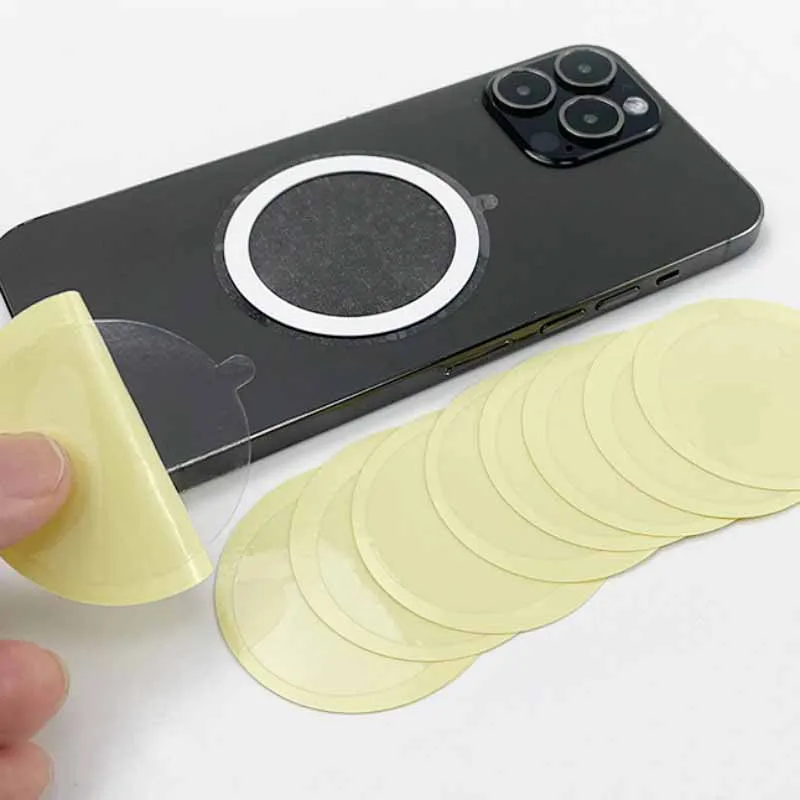 Customized mobile phone back magnetic film protective film, ferromagnetic transparent film PET, high temperature resistance