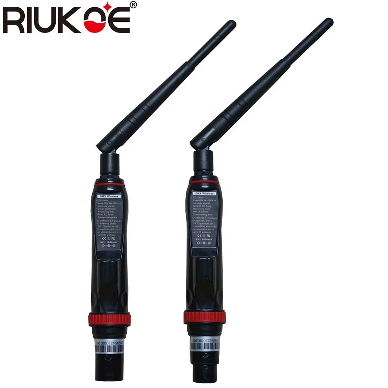  Беспроводной контроллер DMX женский и мужской беспроводной DMX512 передатчик приемник