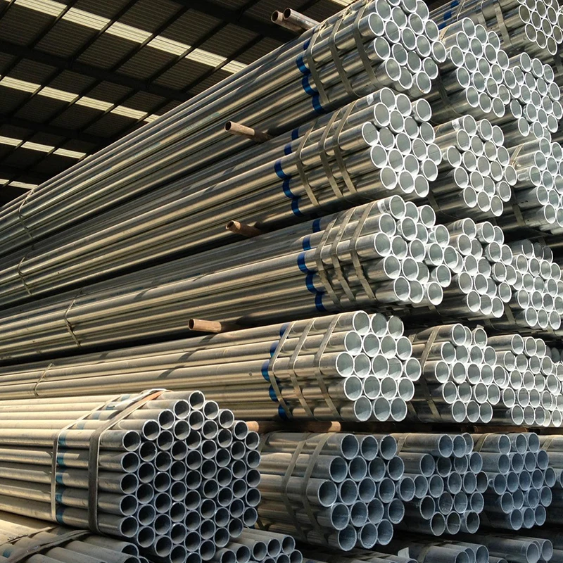 High Strength Galvanized Steel Round Pipe for Building Q235 DN50 Hot Dipped Galvanized Steel Pipe