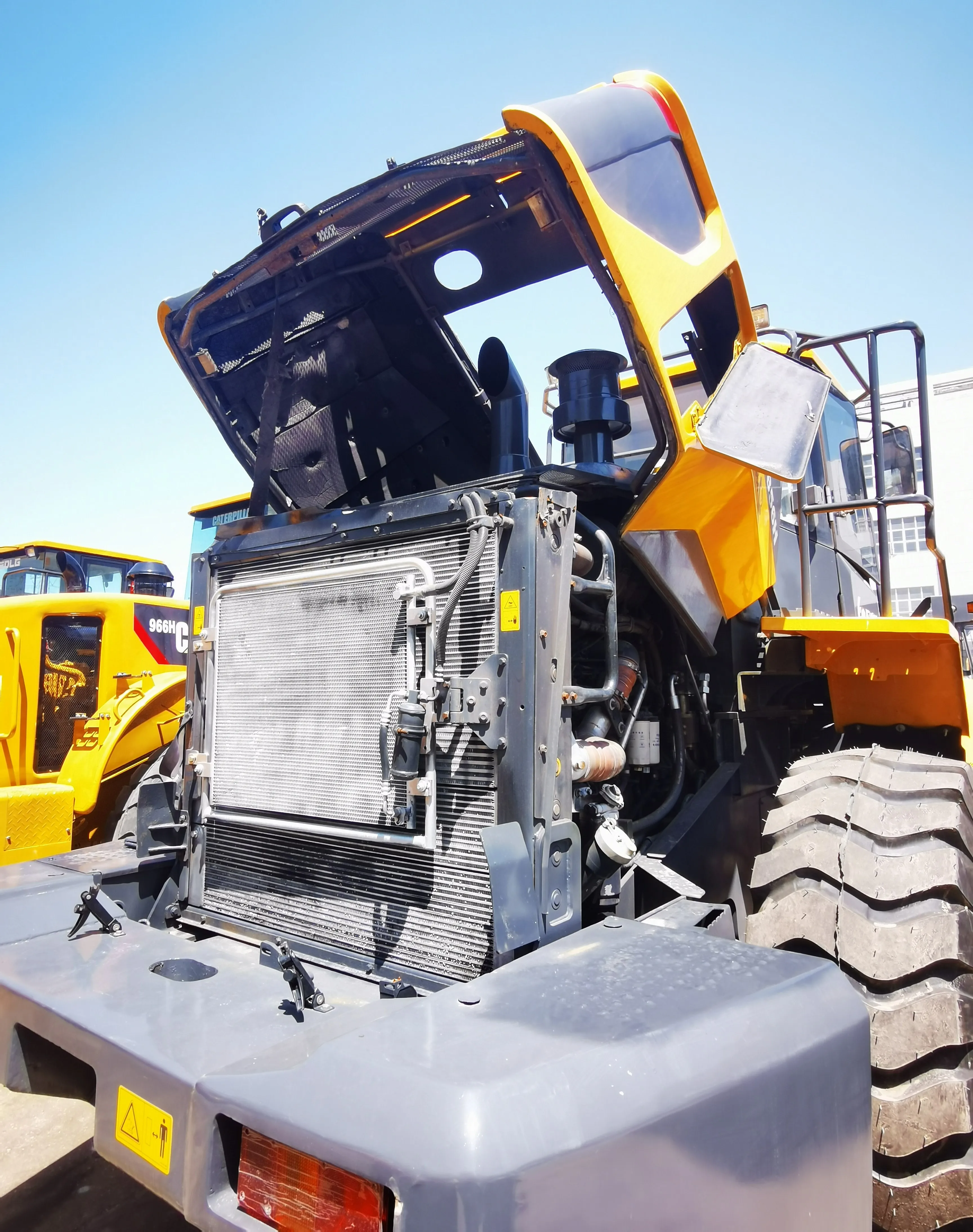Hot Selling Second-Hand Japanese Caterpillar 966H Wheel Loader 6 Ton Load Short Uptime Focused on Engine Pump Core Components