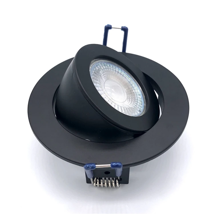 Dimmable led spot light frame gu10 housing spotlight fitting with good quality
