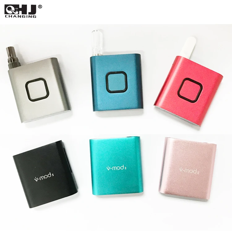 Original Komodo VMOD II 2 In 1 Vape Kit 900mAh Preheat Variable Voltage Battery Box Mod 1ml Thick Oil Cartridges