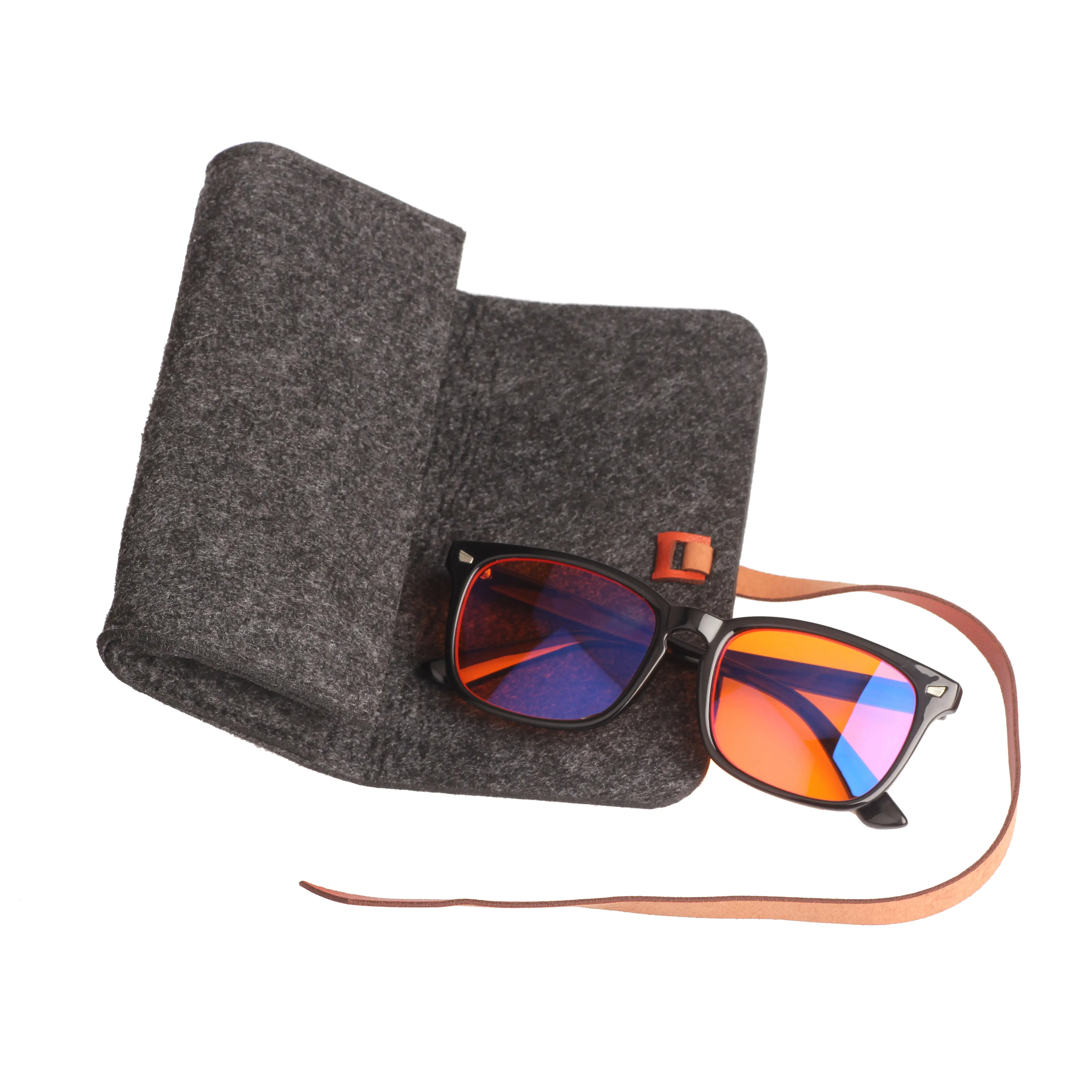 Comfortable suitable Insomnia New Orange Lens Night Vision Computer Eyewear Gaming Blue Ray Light Blocking Filter Glasses