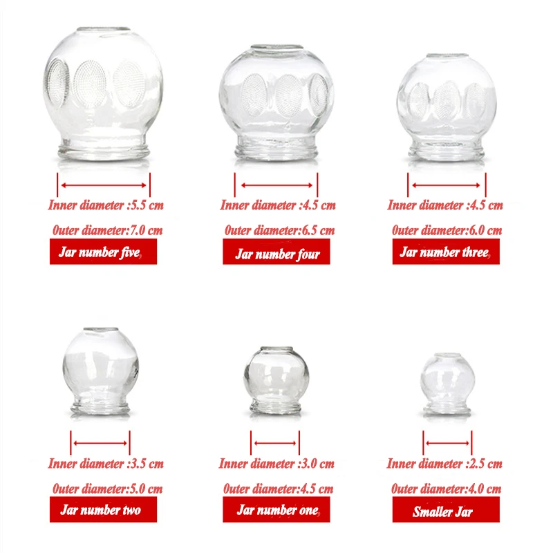 Jar No.5  Glass Cupping Home set cupping machine cupping machine