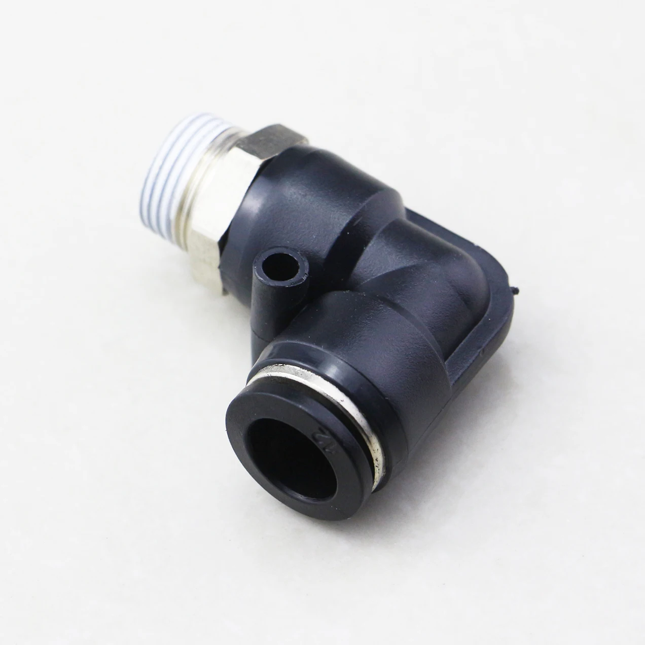 TPL4-M5 4-01 4-02 6-M5 6-01 6-02 8-01 8-02 PL Nickel-plated Male Elbow Pneumatic Connect 90 Degree PVC Elbow Brass Pipe Fitting