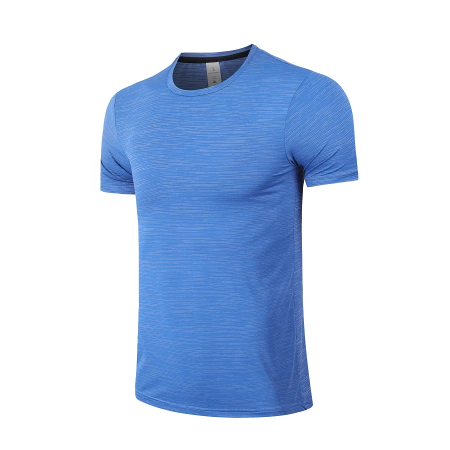 Custom Fast Dry Gym Sportswear Spandex Men Running Shirts