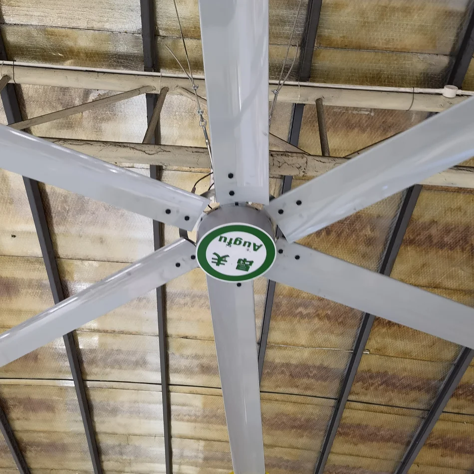 Небольшой размер, низкий уровень шума 800 Вт Hvls промышленном предприятии большая задница потолочный вентилятор
