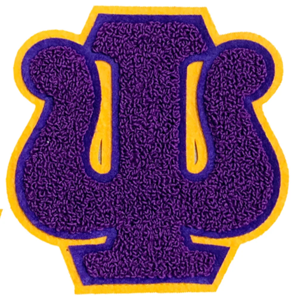 Индивидуальные значки синели для одежды, композитные вышитые нашивки