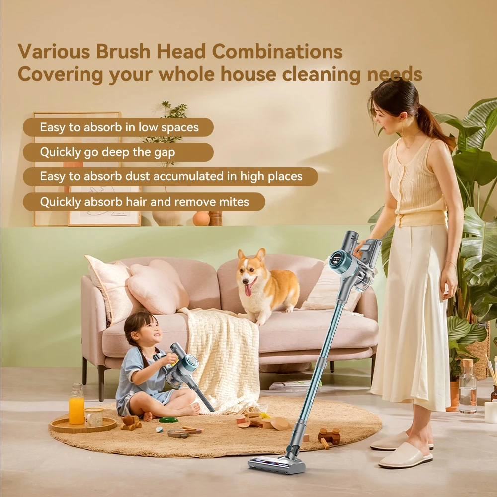 Portable Industri Cordless Electric Stick Steam Household Pool Cleaning Wireless Handheld Wet And Dry Robot Vacuum Cleaner Car