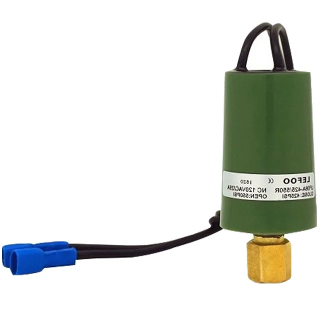 LF08A high current, 15Amp refrigerant recovery unit pressure switch, fan pressure control