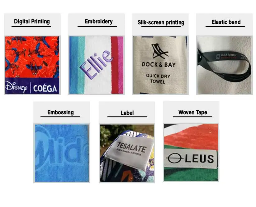 custom print beach towels