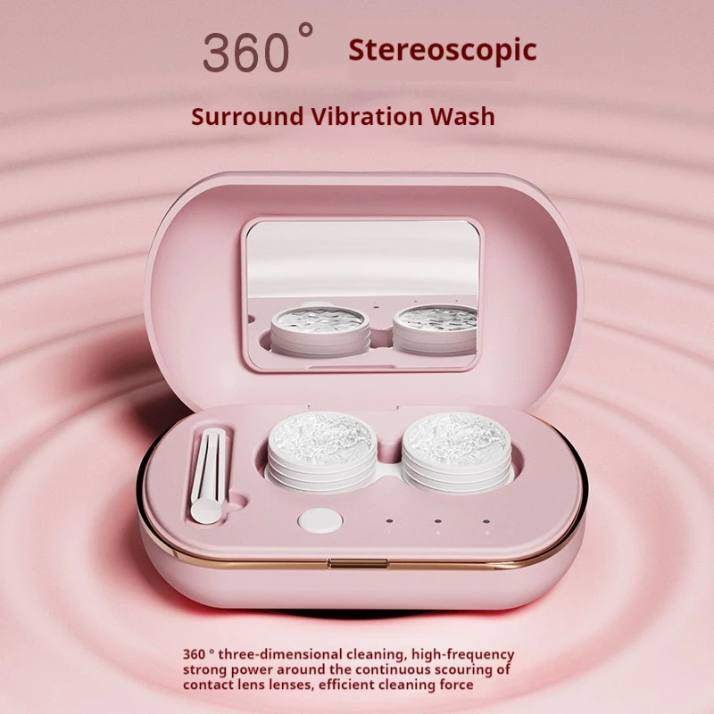 New design Lens cleaner Glasses cleaner Portable ultrasonic cleaner Optical lens clean