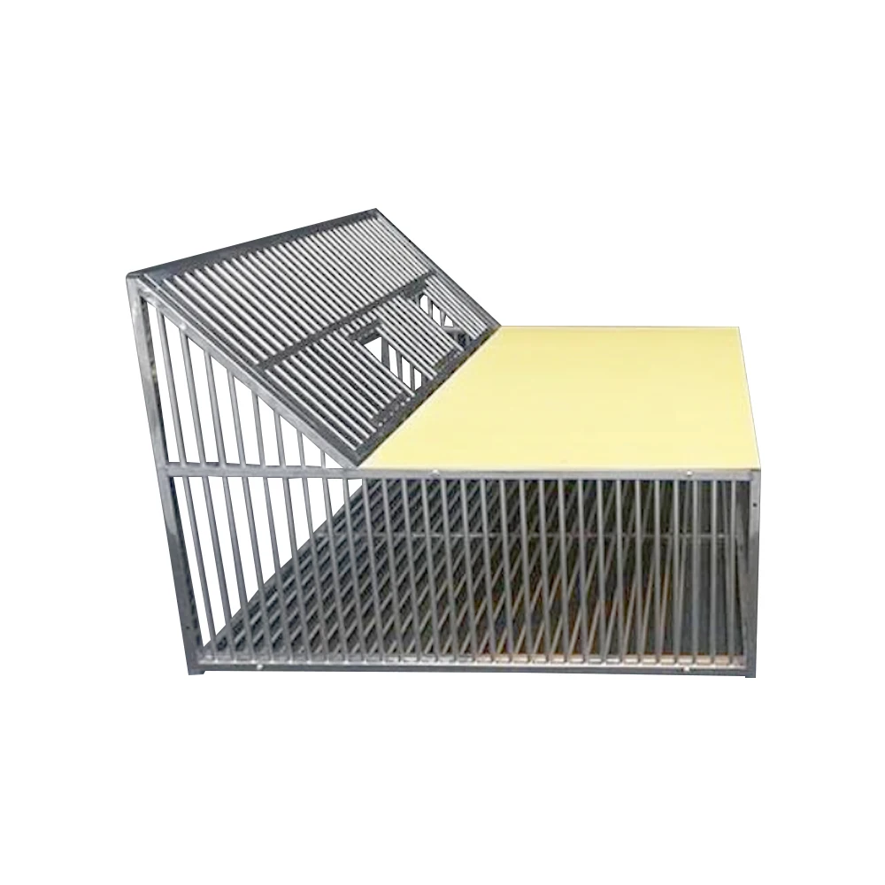 New design bird cage cheap fancy stainless steel foldable metal jump pigeon cage for outdoor