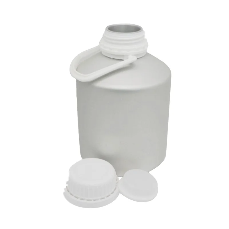27L Industrial Aluminum Bottle for essential oils, flavors, solvents and related products with PP tamper evident screw cap