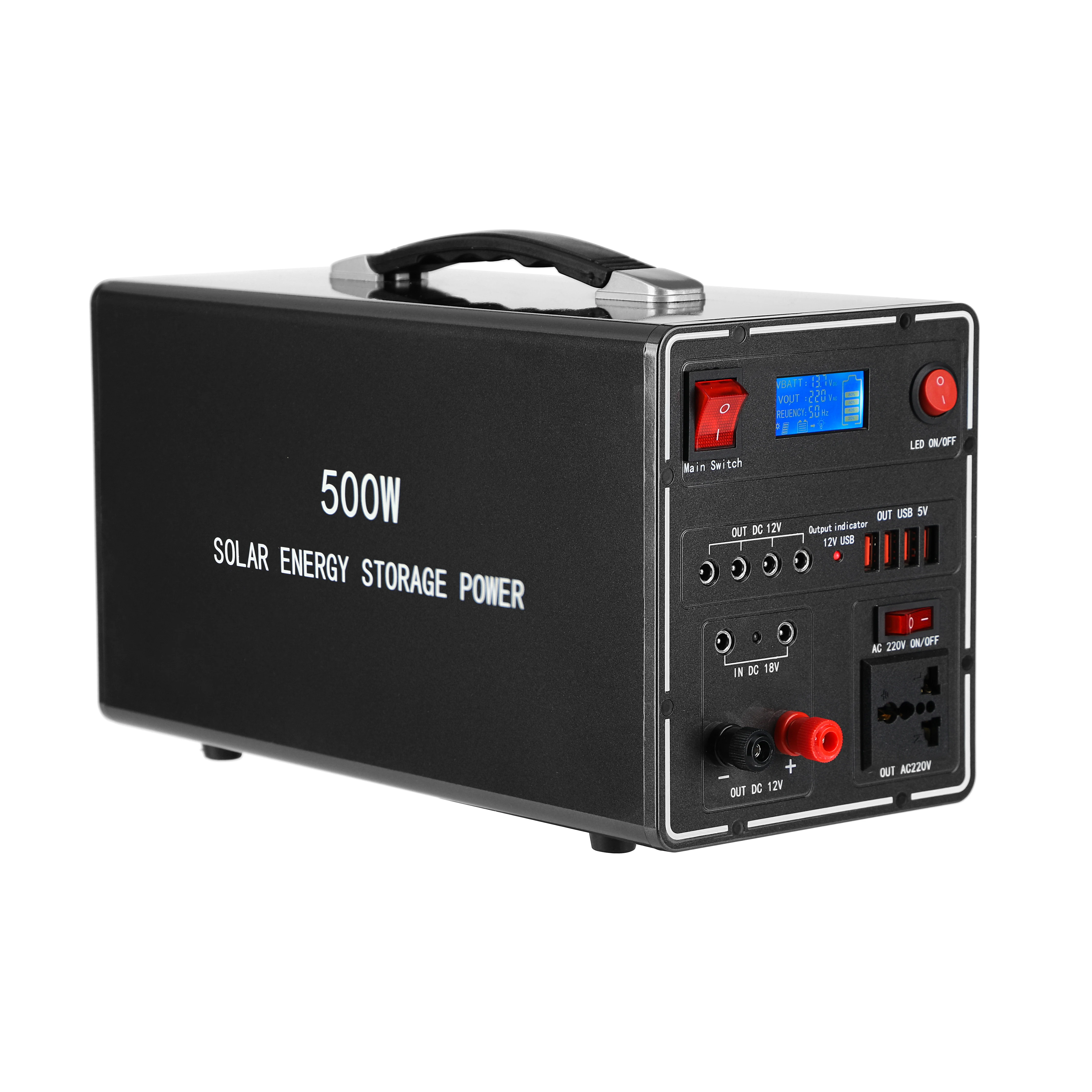 Factory Energy Portable Solar Generator 500W Home Use Solar Power Station 220V Solar Power Generator Energy Portable