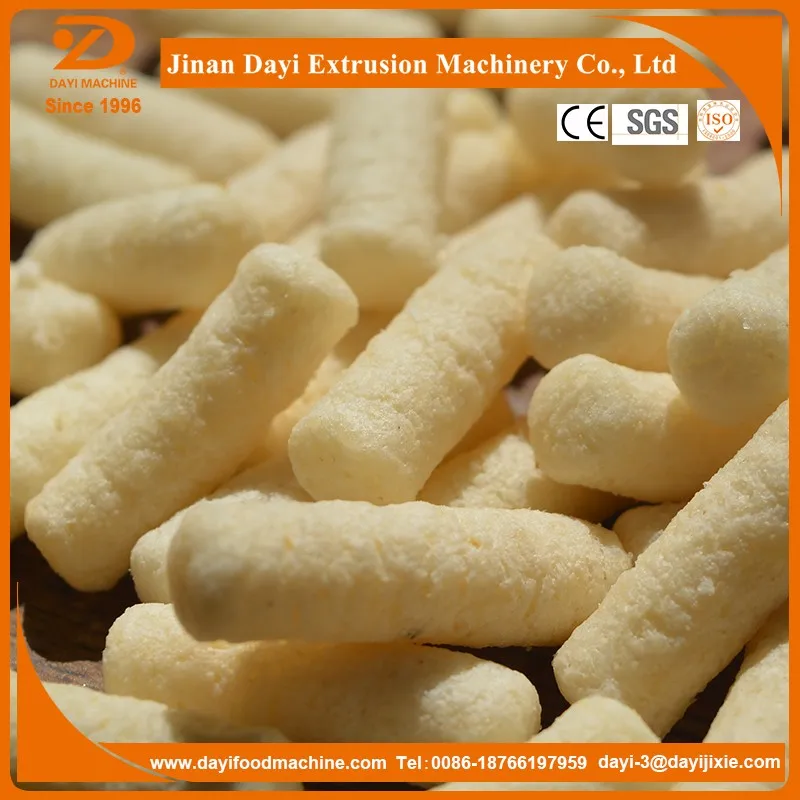 Dayi puff corn making machine food Production Line puff snacks extruder making machine