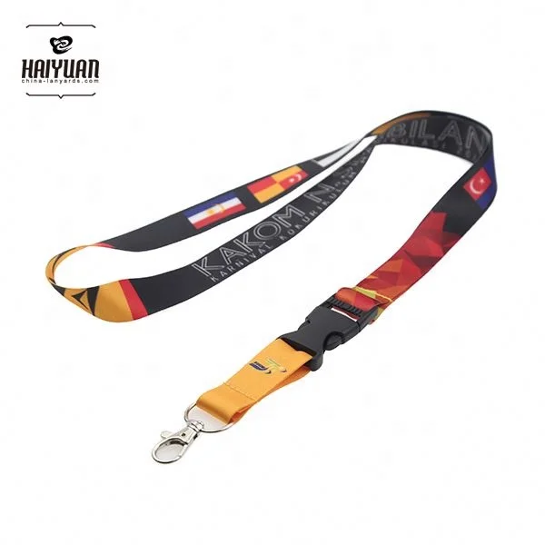 Custom silicone printing AIRBUS carbon Lanyard with laser logo