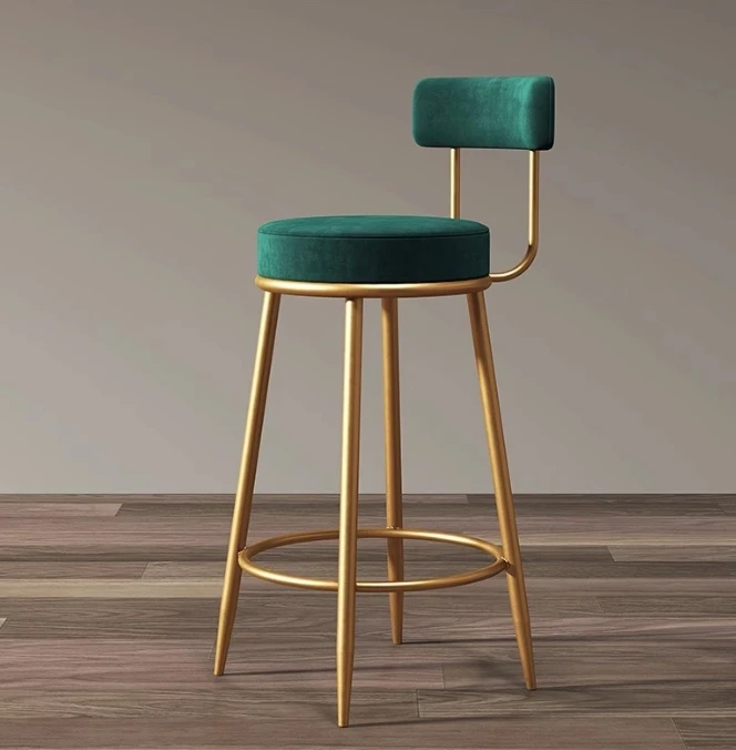 Leisure Comfortable Fashion bar Furniture Vintage Industrial Restaurant Dining bar Metal Chair