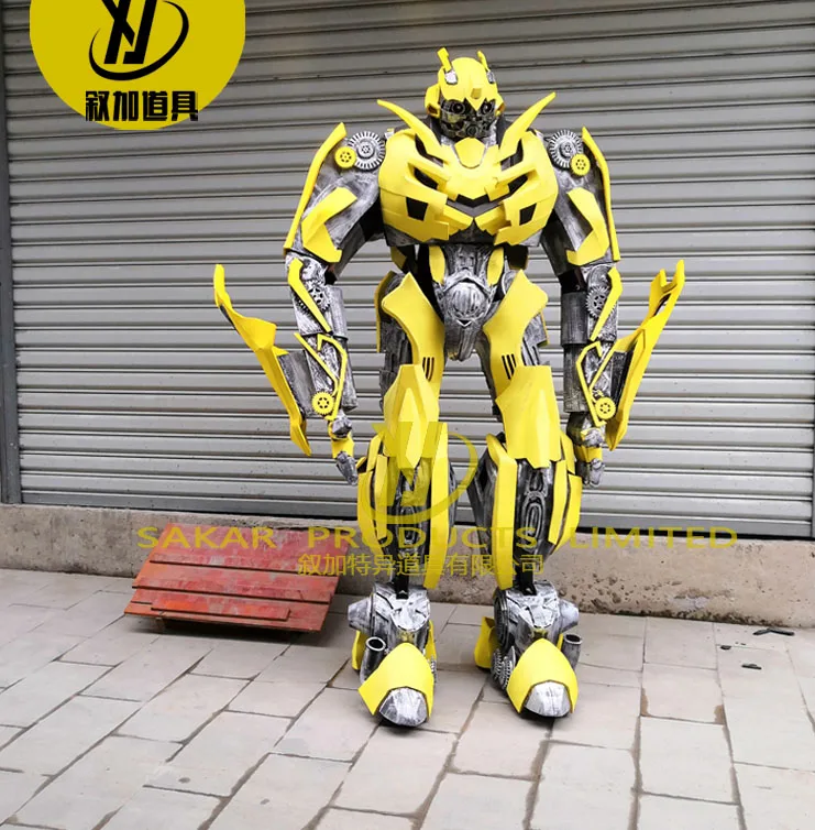 performance  wear 2019 cosplay transformer robot costume suit human Christmas Events 2.6M Life Size for Adult Sale Custom