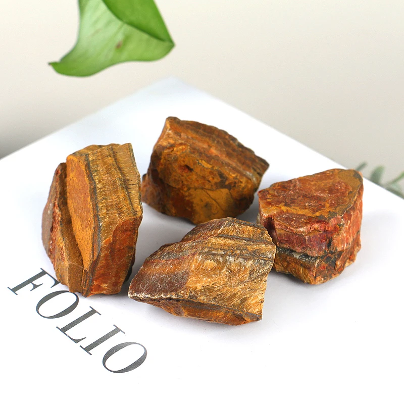 Wholesale high quality natural tiger eye rough stone