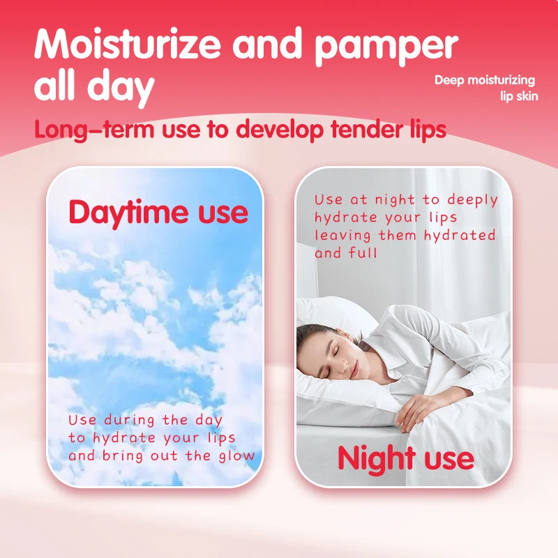 Wholesale Bulk Lip Pads Moisturizing Collagen Gel Lip Mask Sheet Hydrating Korean Pink Crystal Collagen Exfoliating Lip Mask