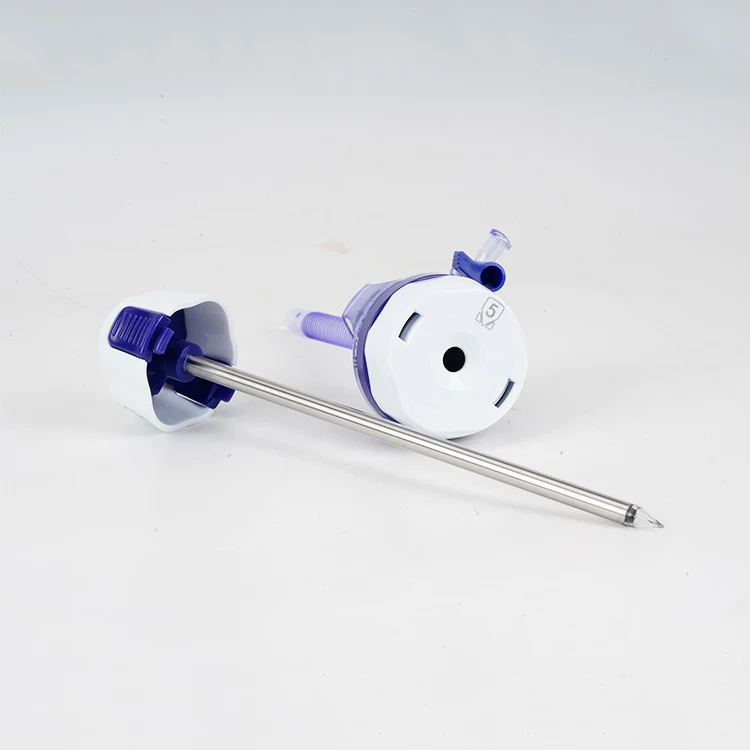 Optical Trocar 12mm Surgical Endoscopic Disposable Optical Trocar Disposable Detachable Laparoscopic Dilating