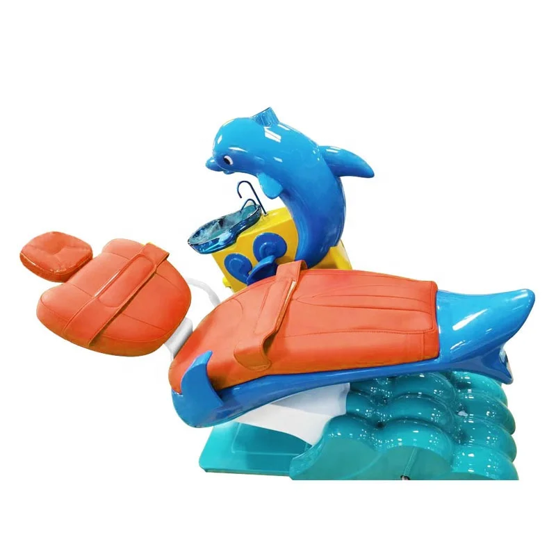 Lovely Cartoon Design with A pad for Cartoons Display  Children Dental Chair Unit
