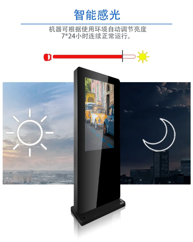 Outdoor Advertising Digital Display Screens Large Lcd Video Technical Support TFT Online Support 1 YEAR