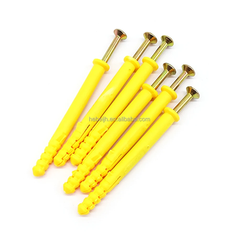 Convenient service in Super September Plastic Expansion Anchor Screw Plastic Expansion Plug