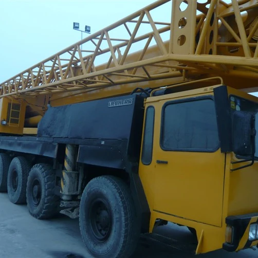 LTM1150 б/у 150 тонн Грузовой кран либхер хорошее состояние