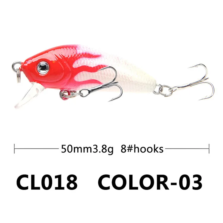 New Arrival 5cm 3.8g Glide Bait Top Water Lure With Soft Tail Hard Wobbler Rattle Slide Swimbait Fishing Bait