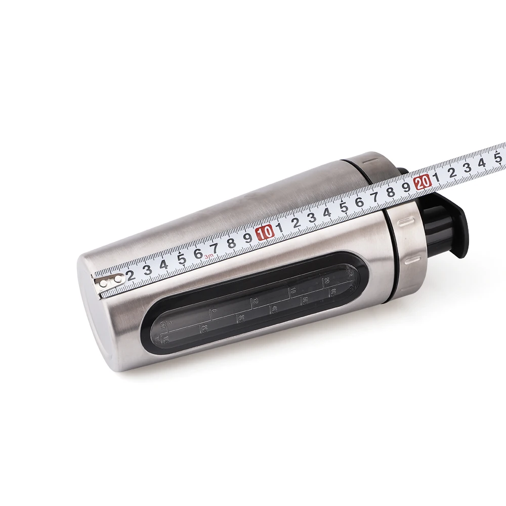 New model 304 Stainless Steel Keep Hot and Cold Shaker Bottle with PP Mixing Ball