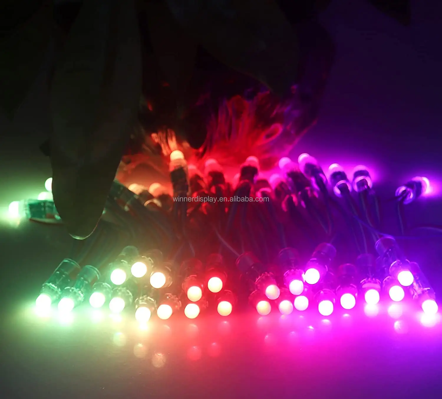 Китай поставщик гибкие программируемые Rgb Светодиодные полосы 12 мм светодиодное освещение для продажи