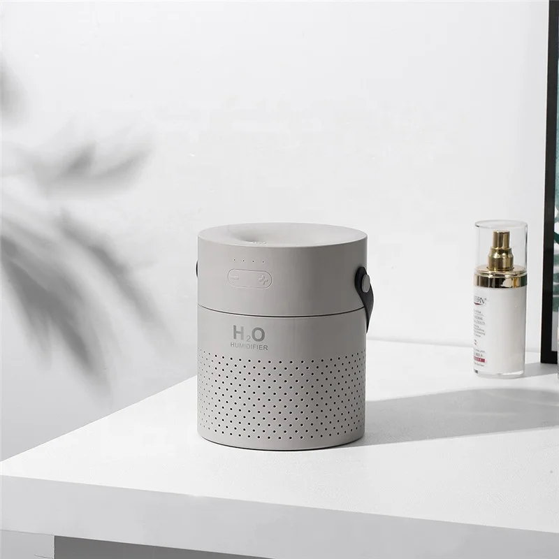 Новый дизайн 1.1L двойной спрей охладитель воздуха Mist ультразвуковой увлажнитель с 4000 мА/ч