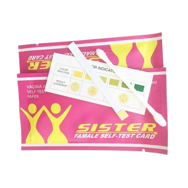 Women vaginal BV-PH bacterial vaginal test card BV test vagina bacterial infection test card strip