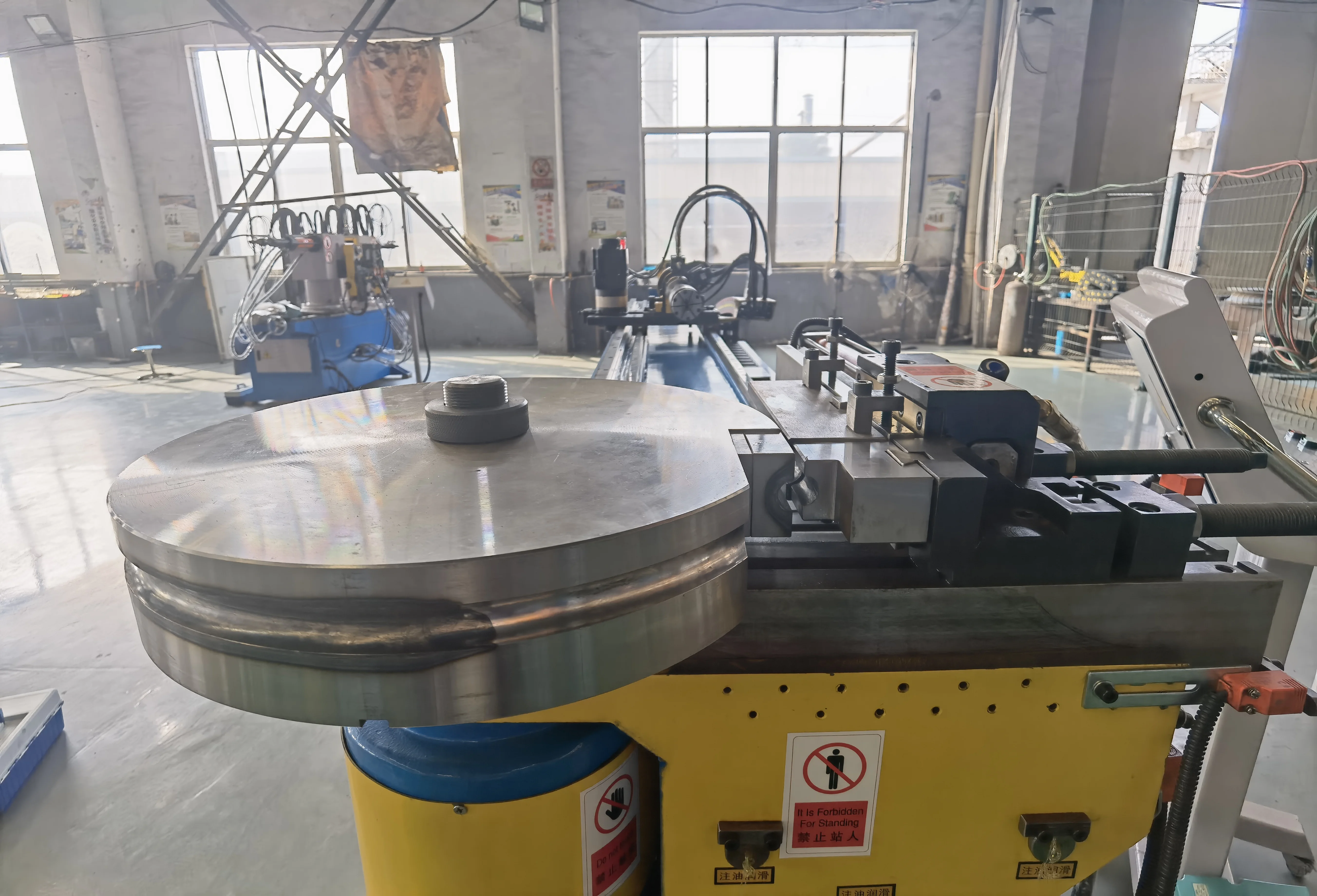 China automatic hydraulic electric tube bender for sale numeric control tube bender