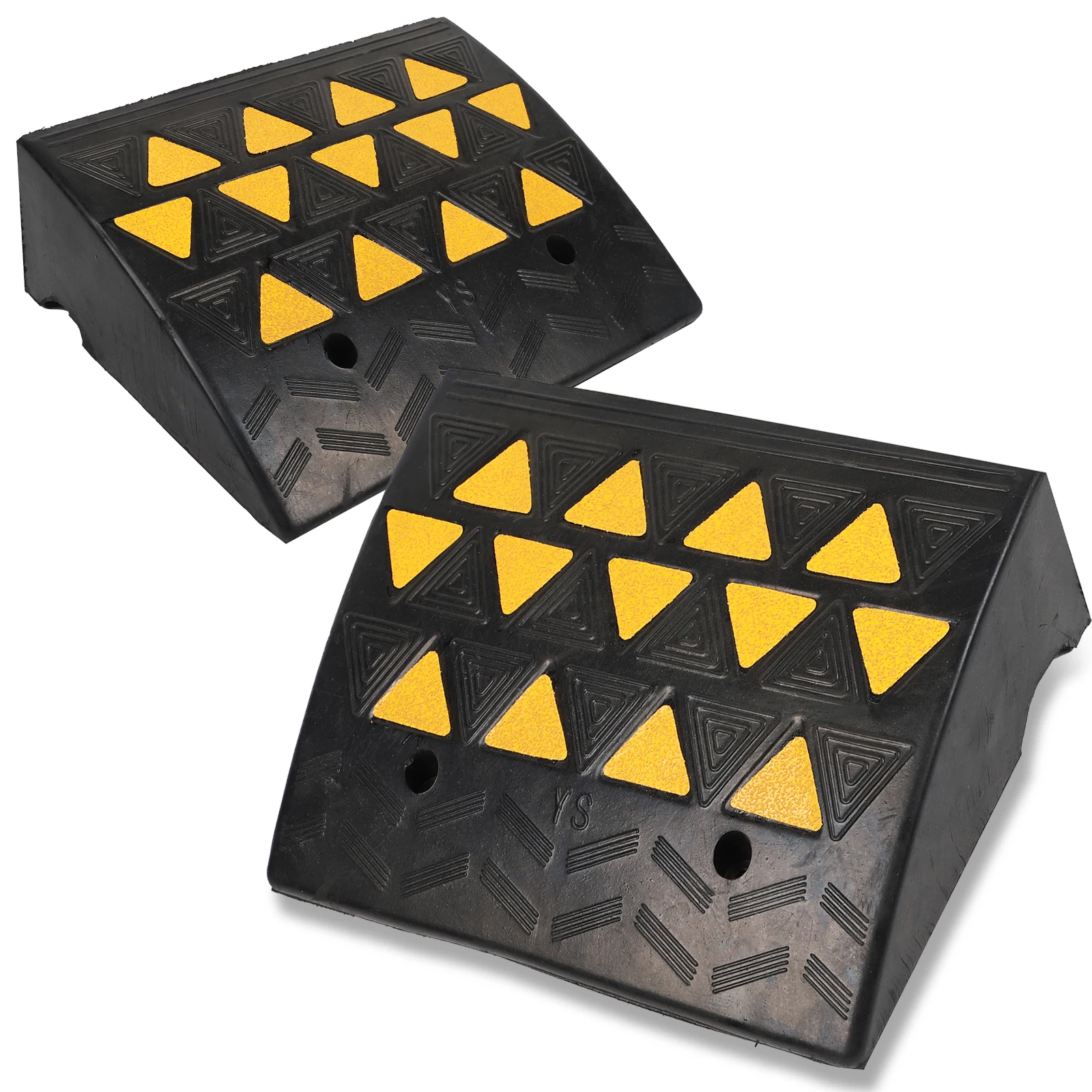 China Factory Driveway Excavator Portable Kerb Ramp Car Step Curb Ramps