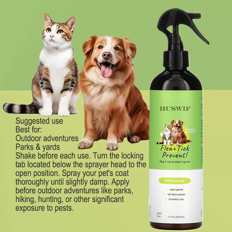 Organic Pet Eye Stain Remover Deodorant Shampoo Natural For Cats Dogs Paw Balm Pet Ear Cleaner Flea and Tick Spray