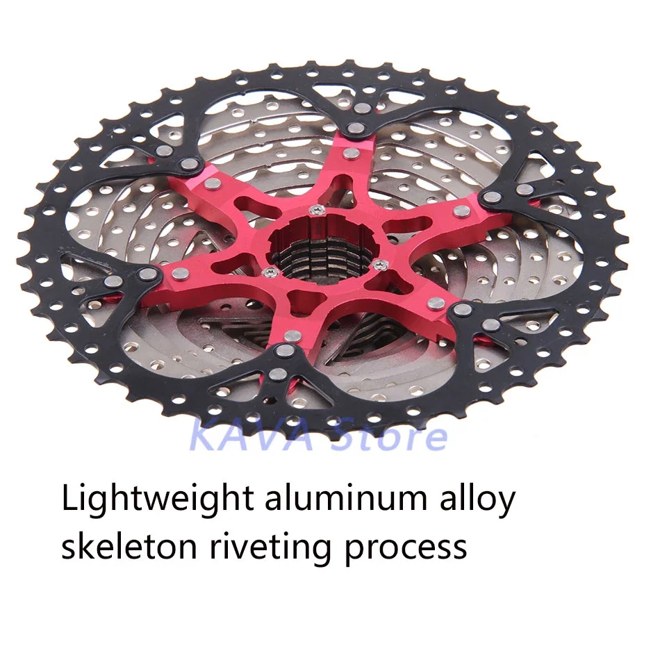 WUZEI 12 Speed Road Bike Freewheel 12S 11-32/34/46/50/52T MTB Bicycle Cassette Sprocket Aluminum alloy Free Wheel Bike Parts