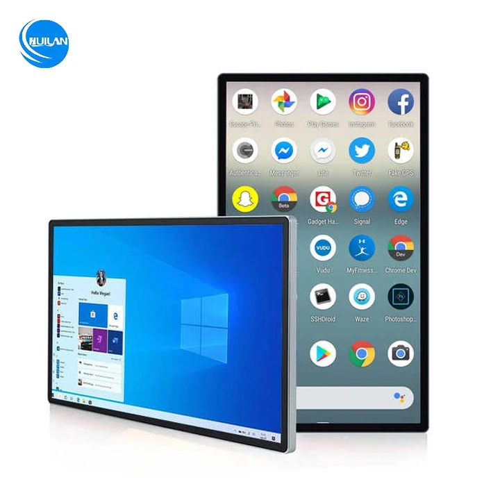 Commercial Advertising Player Android Capacitive Touchscreen LCD Display Monitor for Retail Store Window